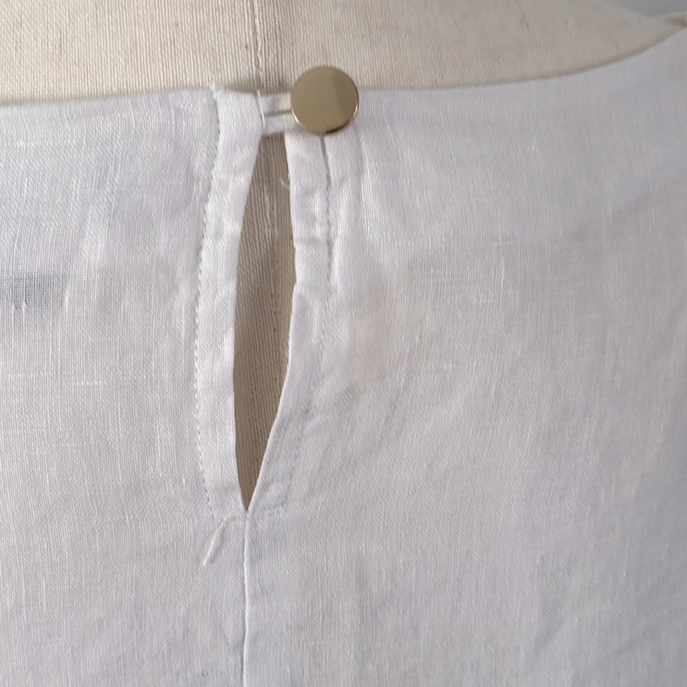 KENSIE LINEN/COTTON TOP - Picture 3 of 12